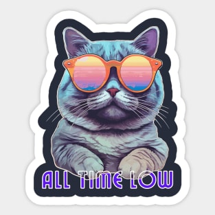 all time low Sticker